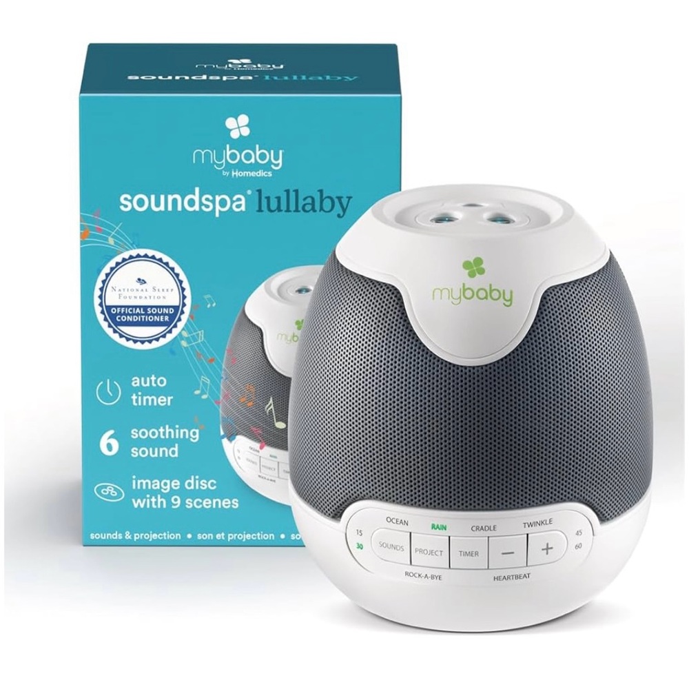 EUC MyBaby Lullaby Sound Machine & Projector